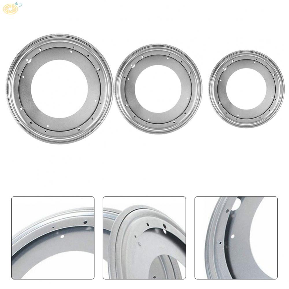 【VARSTR】Rotating Turntable 1PCS Corrosion-Resistant Duty Hollow Galvanized Sheet Heavy