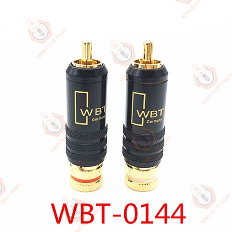 Jack RCA - Đầu Giắc AV Khóa WBT vít mạ vàng _ [Shop Dụng Cụ Kỹ Thuật]