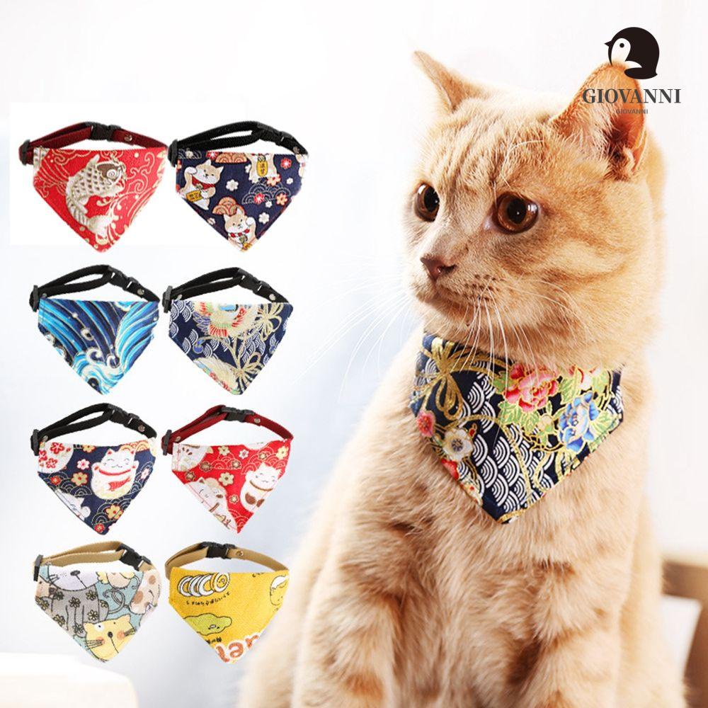 Giovanni Yếm Tam Giác Làm Thủ Công Có Thể Điều Chỉnh Cho Thú Cưng