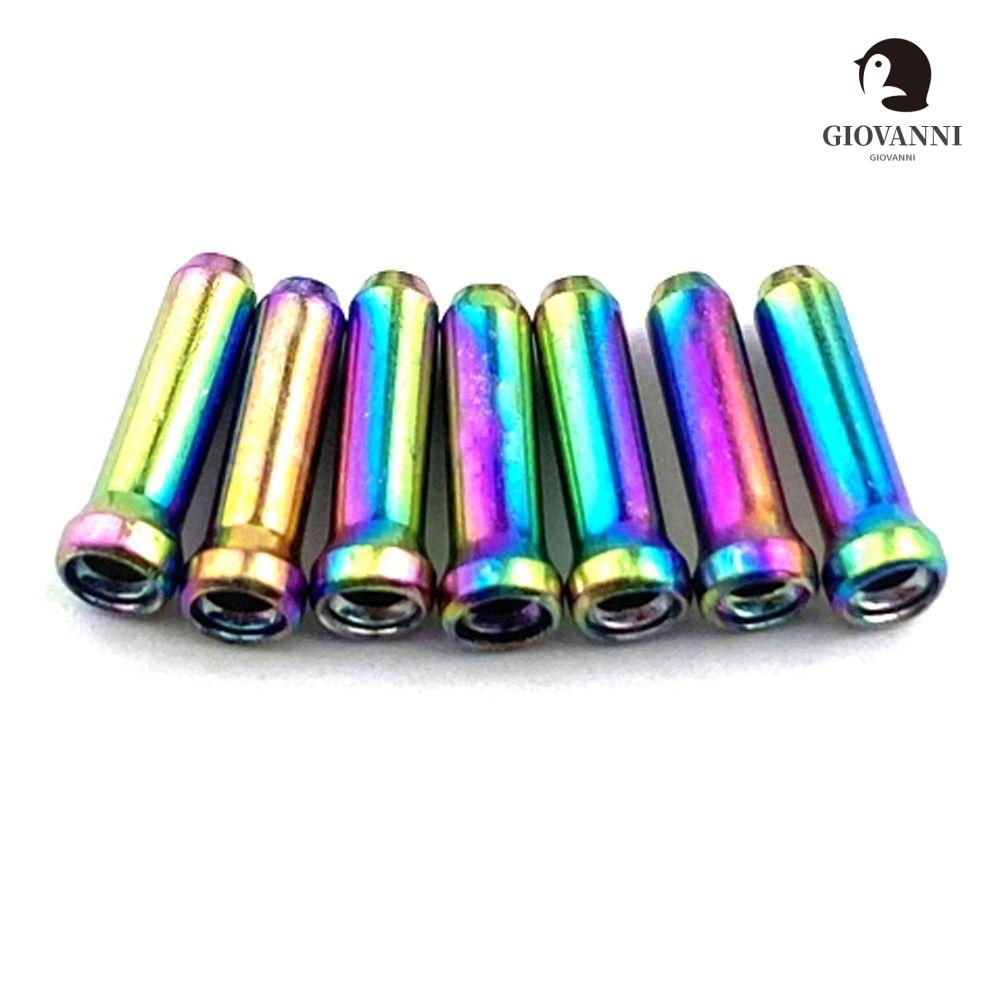 Set 20 Nắp Đậy Dây Cáp Xe Đạp Bằng Hợp Kim Nhôm Nhiều Màu