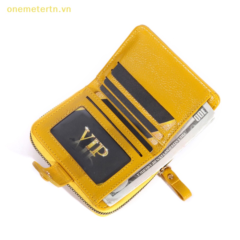 Onemetertn Ví Da Sáp Dầu cartera mujer Dạng Cầm Tay portfel damski Cho Nữ