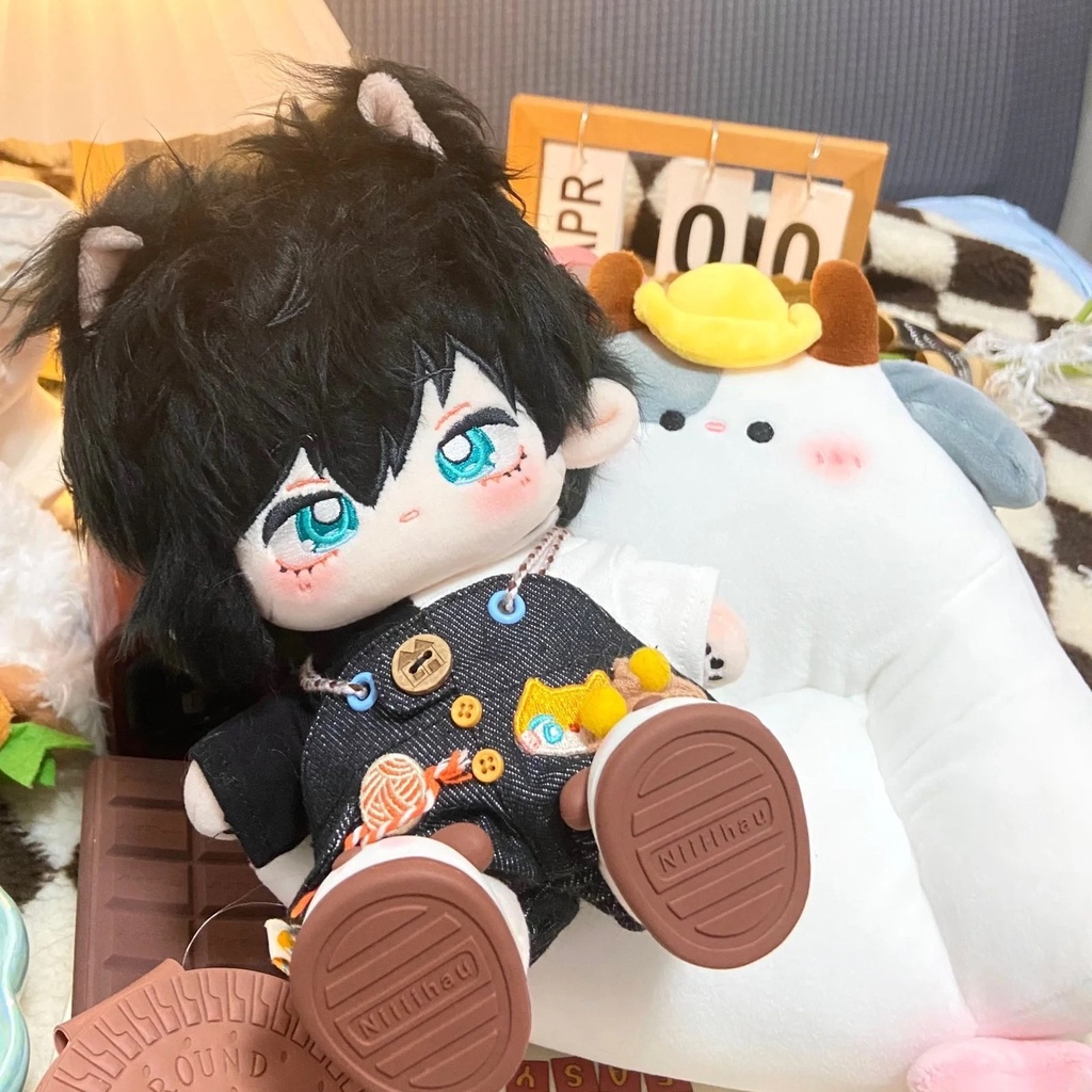 Búp Bê Nhồi Bông Yoichi Isagi Rin Itoshi Plushie 20cm Đáng Yêu
