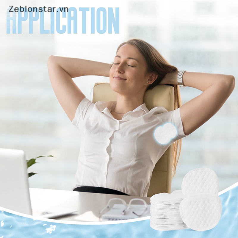 Set 10 / 30 Miếng Dán Thấm Hút Mồ Hôi Cho Vùng Da Dưới Cánh Tay