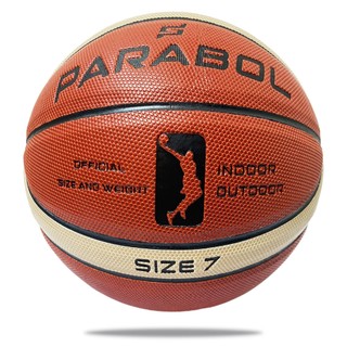 Bóng Rổ Da Parabol - 3points - Quả bóng rổ size 7 - Tặng bộ phụ kiện