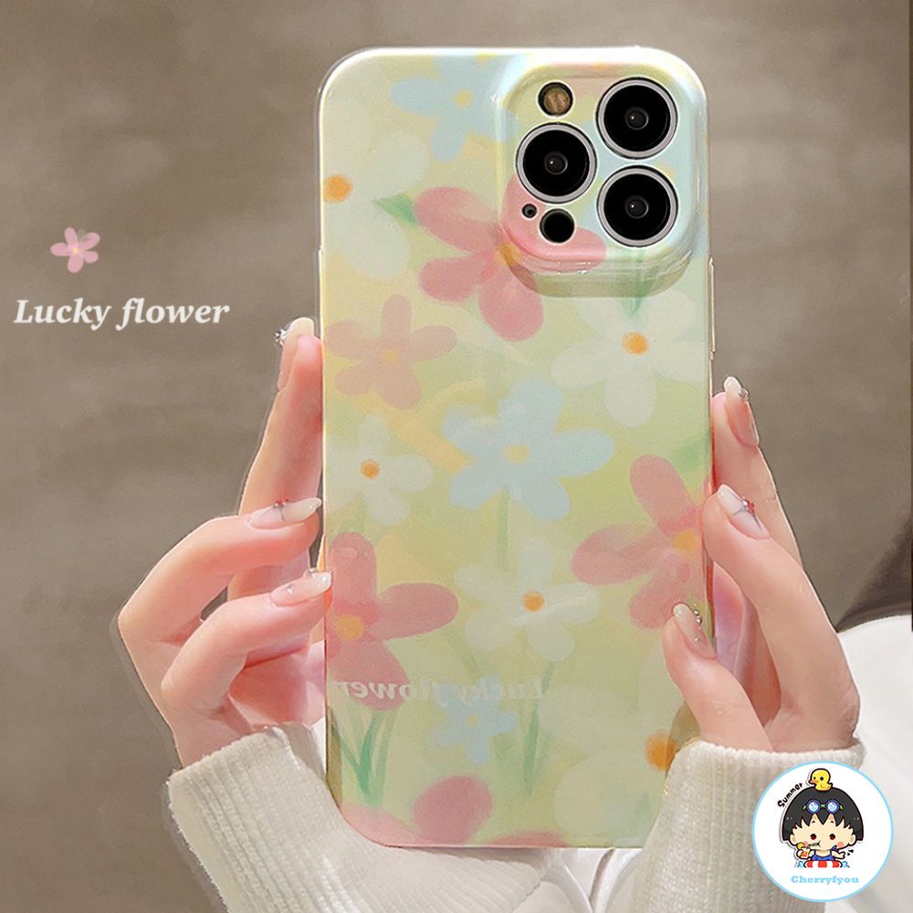 Ốp Điện Thoại TPU Mềm In Hoa Graffiti Thời Trang Cho IPhone 14 13 12 11 Pro Max X XR 8 7 Plus SE