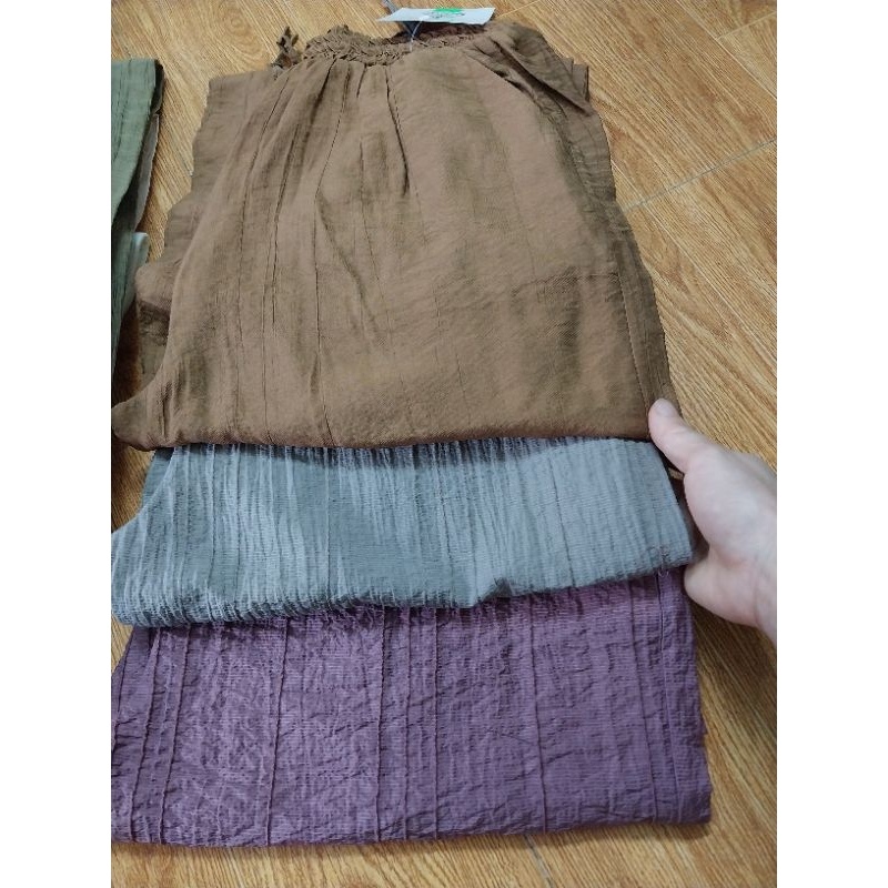 Quần ống rộng nữ vải ĐŨI TƠ NHĂN siêu mát và siêu nhẹ .XƯỞNG MAY NGỌC BÍCH