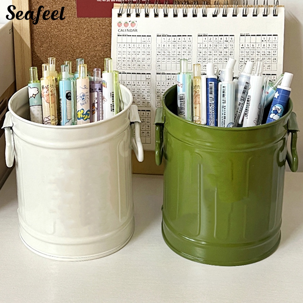 Túi Đựng Bút Chì / Đồ Trang Điểm Đa Năng Sức Chứa Lớn Phong Cách Mỹ Cổ Điển