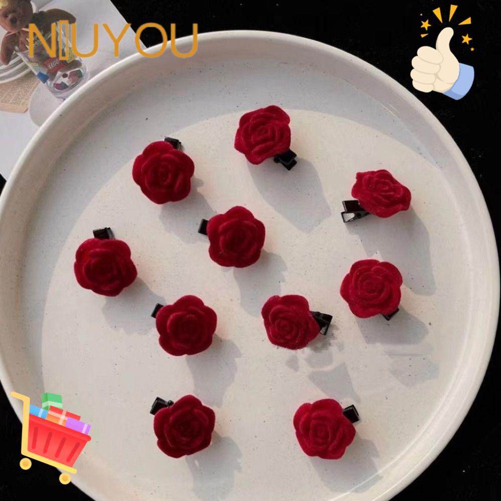 Set 5 / 10 Kẹp Tóc Đính Đá Tạo Kiểu Thời Trang