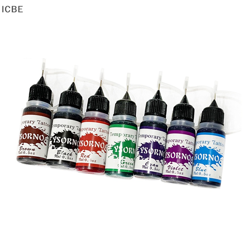 Mực Xăm Bán Vĩnh Viễn Tự Nhiên IC 10Ml