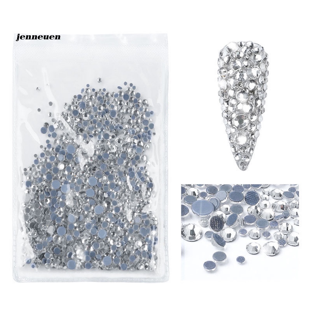 Set 1440 Hạt Đá Nhiều Màu Đính Trang Trí Móng Tay