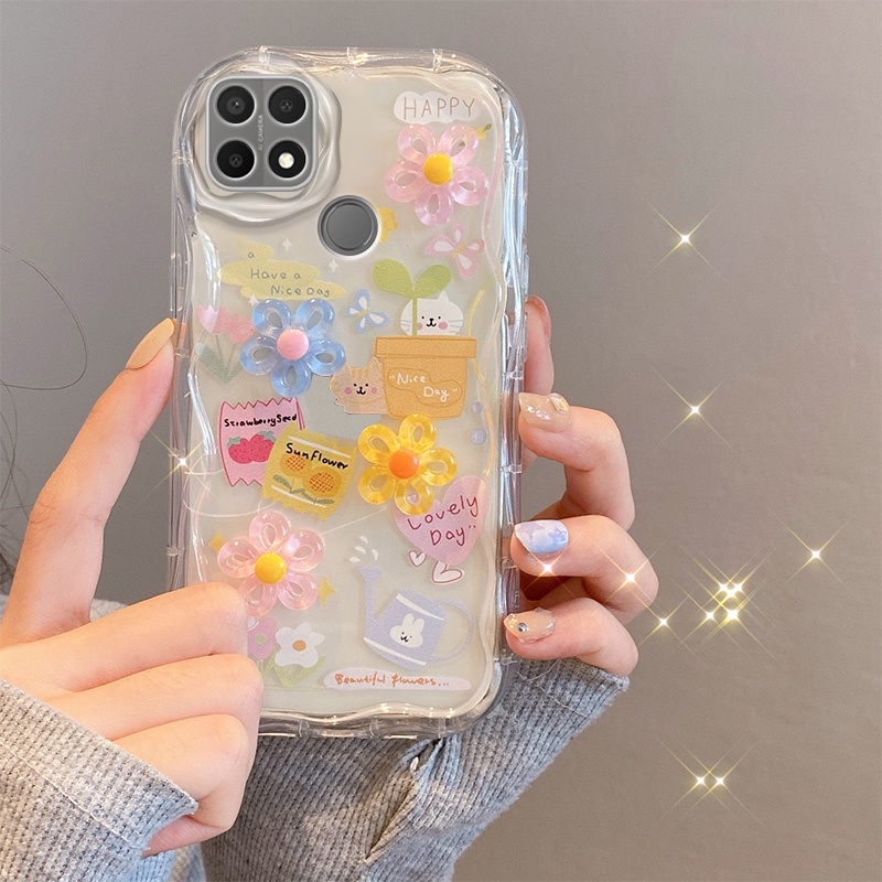 Ốp Điện Thoại Họa Tiết Hoạt Hình Dễ Thương Cho Oppo A15 A15S