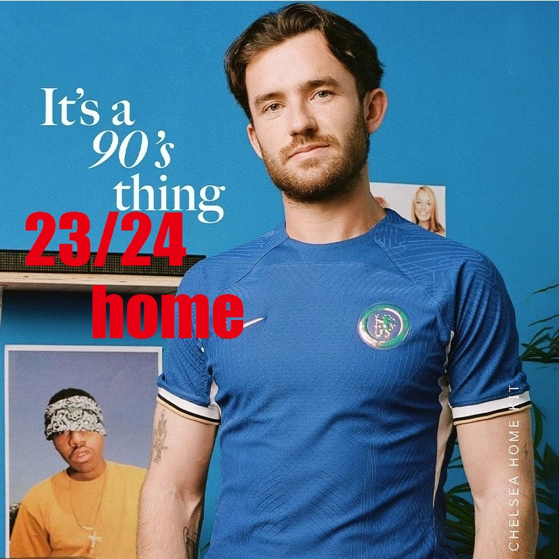 Bộ Quần Áo Bóng Đá Fofana Cucurella KOULIBALY 23 / 24 Phiên Bản 2023 / 2024 Enzo Chất Lượng Cao Cho Nam Chelsea