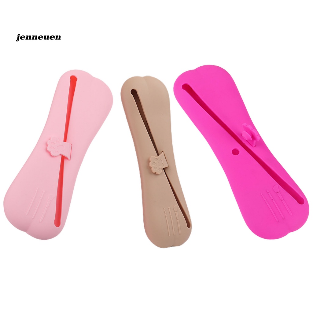 Túi Đựng Cọ Trang Điểm Bằng Silicon Chống Trượt Sức Chứa Lớn