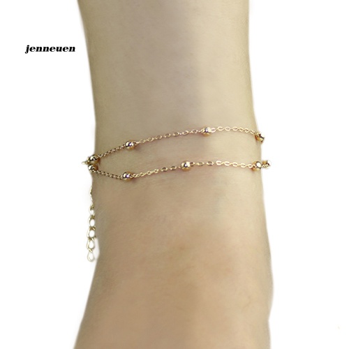 Lắc Chân Hai Lớp Đính Hạt Gợi Cảm