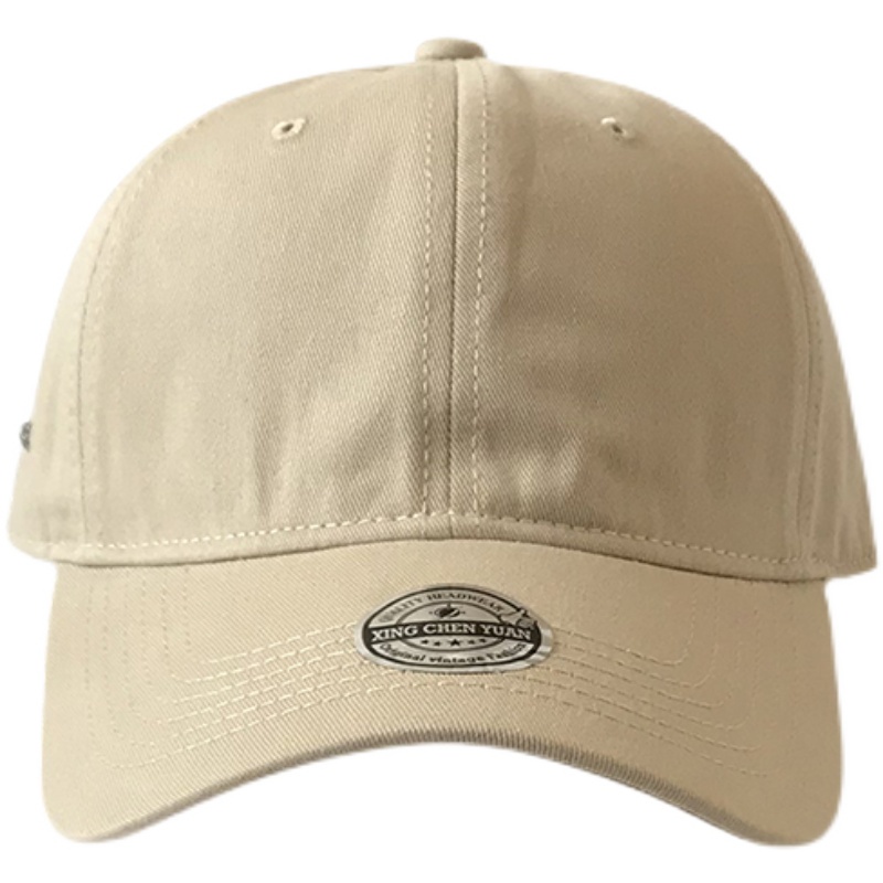 Mũ Lưỡi Trai Màu Trơn Mềm Mại Phong Cách Hàn Quốc Thời Trang Xuân Hè Cho Nam Và Nữ