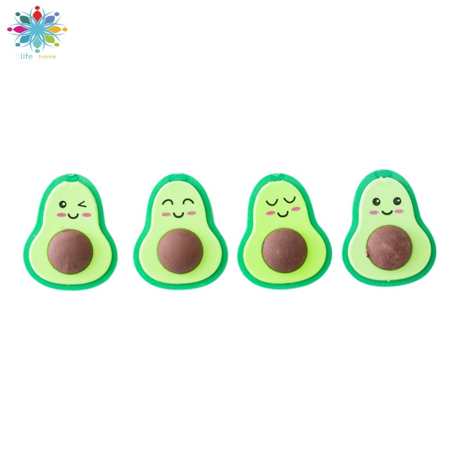 Gôm Tẩy Hình Quả Bơ Dễ Thương Cho Học Sinh
