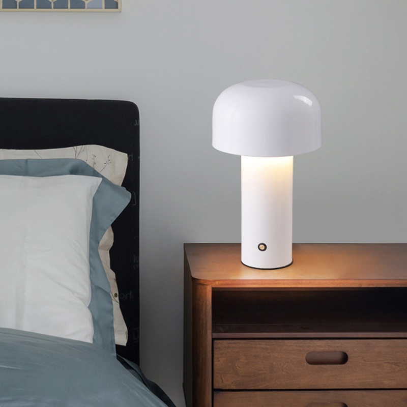 Đèn Ngủ Bóng LED Hình Nấm Có Công Tắc Cảm Ứng Để Bàn Trang Trí Phòng Ngủ
