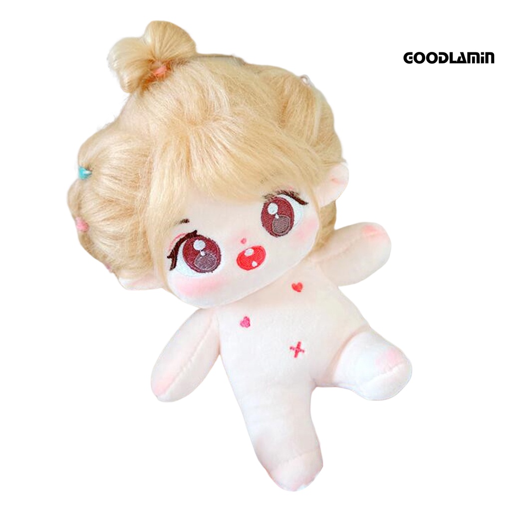Búp Bê Nhồi Bông Hình Đôi Mắt To 20cm Dễ Thương