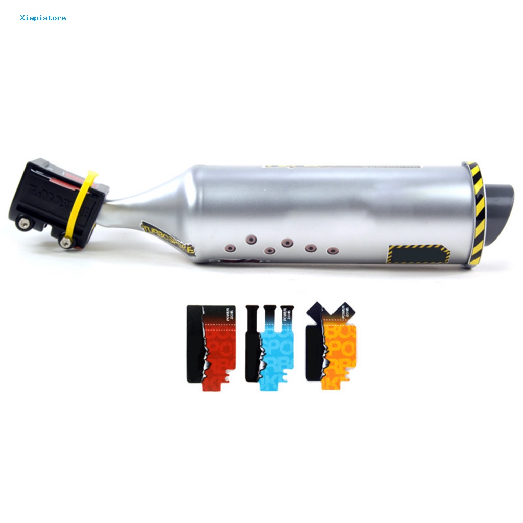 Bộ 6 Ống Pô Xe Đạp Leo Núi Tạo Hiệu Ứng Âm Thanh Turbo Khác Nhau