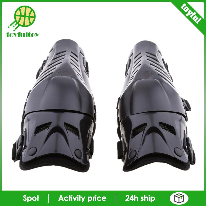 1 Cặp Đệm Bảo Vệ Đầu Gối Chống Trượt Chống Va Đập Màu Đen Có Thể Điều Chỉnh Cho Xe Máy Leo Núi