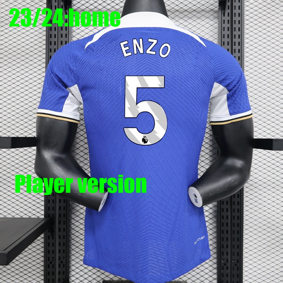 Bộ Quần Áo Bóng Đá Fofana Cucurella KOULIBALY 23 / 24 Phiên Bản 2023 / 2024 Enzo Chất Lượng Cao Cho Nam Chelsea