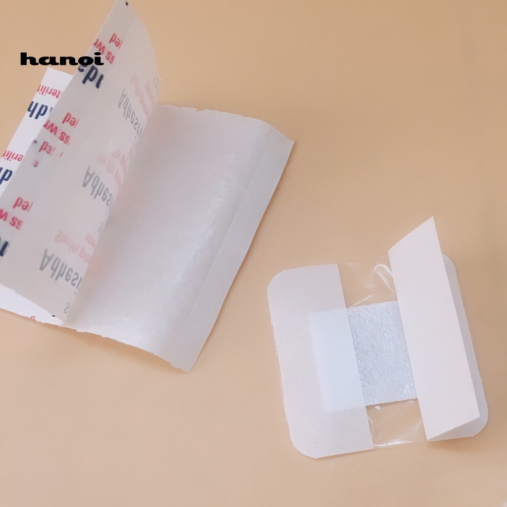 Bộ 50 Băng Dán Sơ Cứu Y Tế Siêu Mỏng Chống Thấm Nước Không Gây Dị Ứng Dành Cho Người Lớn