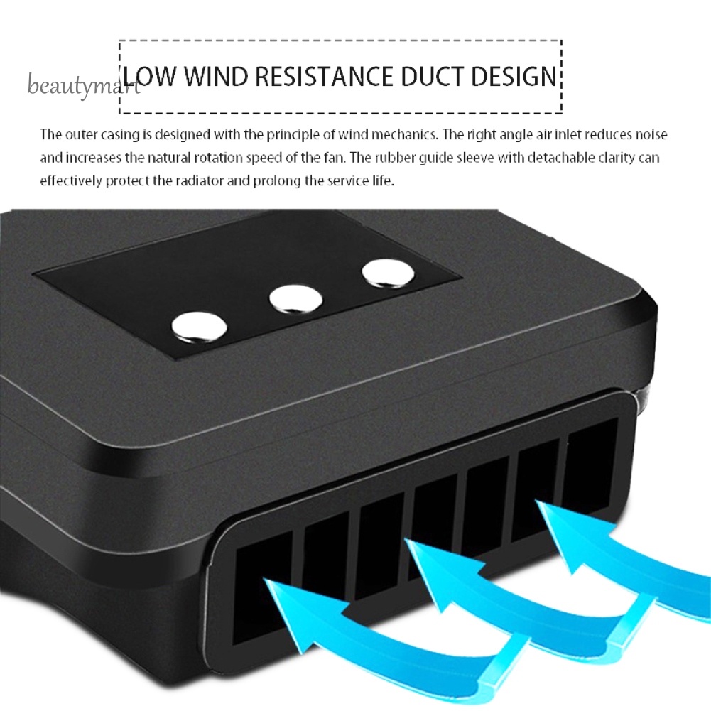 Quạt TảN NhiệT MàN HìNh LED beautymartm1 Cho MáY Chơi Game Nintendo Switch