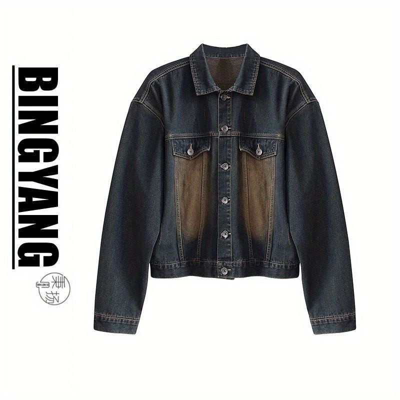 Thời trang nam，áo khoác nam+quần bò nam，quần jeans，Set Áo Khoác Jean + Quần jeans Phong Cách vintage Thời Trang Cho Nam，Quần ống rộng，quần âu nam，quần bigsize，quần tây nam， đồ bộ nam，