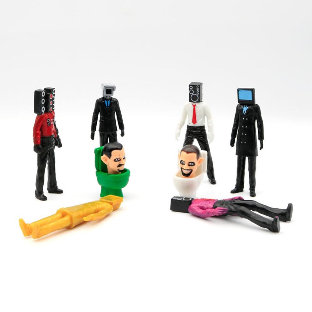 Mô Hình Đồ Chơi Nhân Vật Hoạt Hình Toiletstick1 Skibidi Bằng PVC