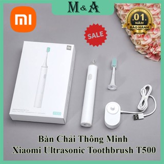  Bàn chải điện thông minh Xiaomi Ultrasonic Toothbrush T500   Xiaomi Mijia Sonic T700 MES604 