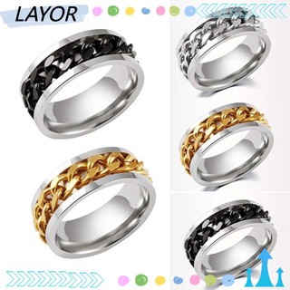 Layor Mens | Stainless Wedding Jewelry Band Ring