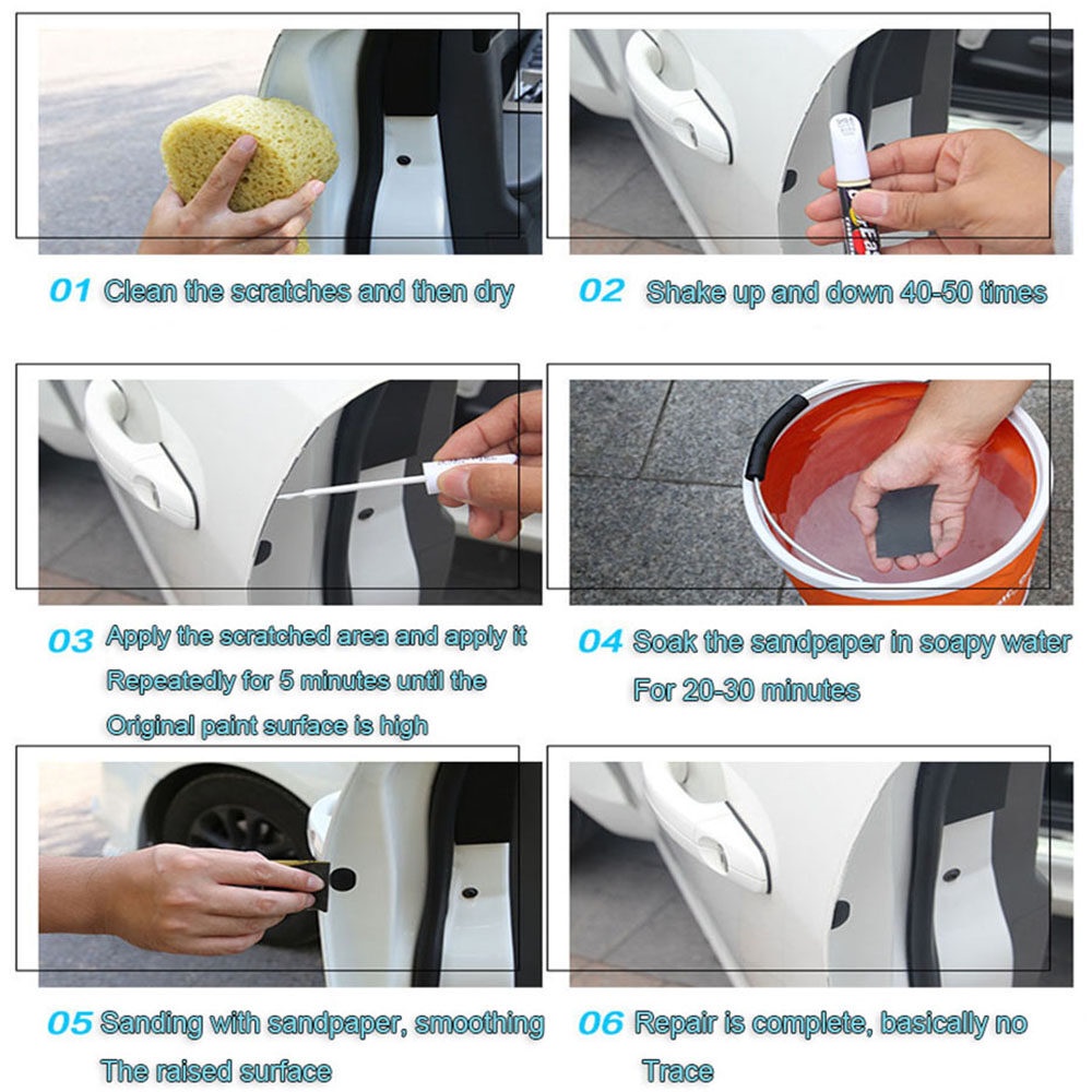 Bút Xóa Vết Trầy Xe Hơi Chống Thấm Nước Bảo Vệ Hiệu Quả