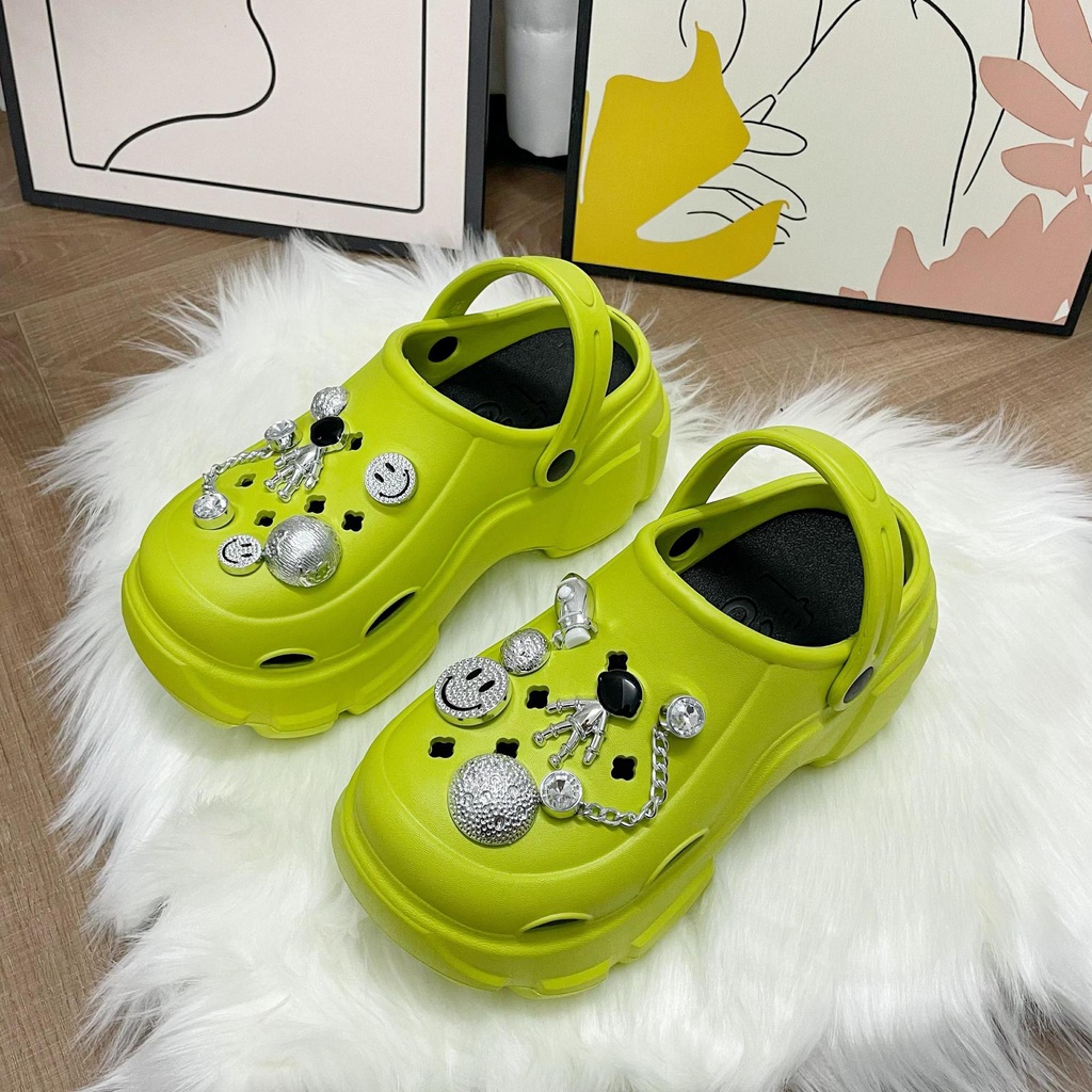 HHH Dép CROSS 5CM dép Sandal nữ Mùa hè Đế Dày thoải mái Xinh Xắn   B98G14C