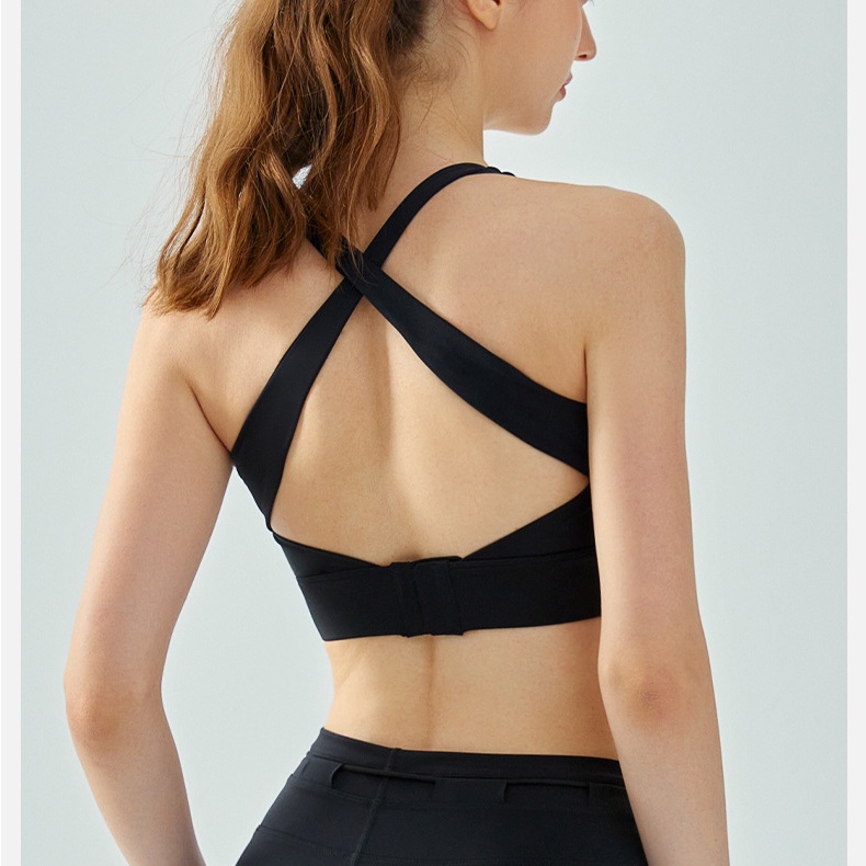 Áo Ngực Thể Thao Dây Chéo Lưng Hỗ Trợ Tập Yoga