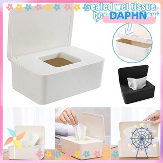 Daphne Hộp Nhựa Đựng Khăn Giấy Ướt Chống Bụi Nhiều Màu Sắc