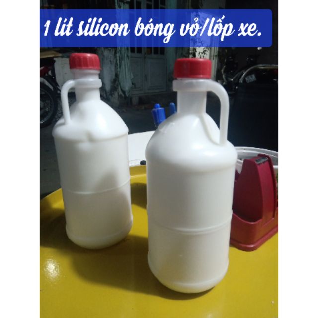 Dầu Silicon bóng vỏ  xe 900ml.
