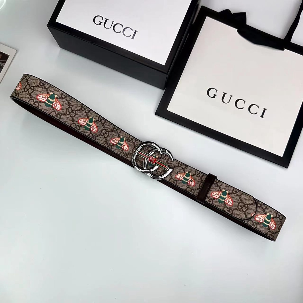 3,8cm phù hợp cho cả nam và nữ. Thắt lưng, thắt lưng da thật, logo gg, thắt lưng bộ đôi in hình ong, thắt lưng quần jean, thắt lưng cặp đôi trang trọng