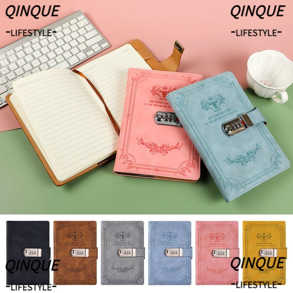 Quyển Sổ Nhật Ký Khổ A5 Có Khóa Mật Khẩu Tiện Dụng