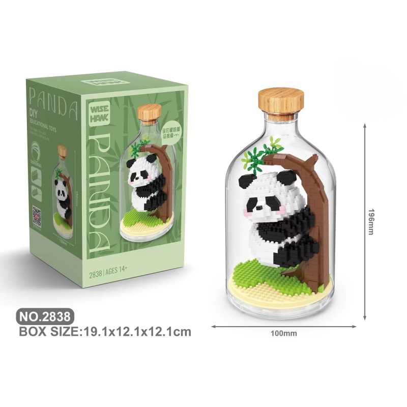 Bộ Đồ Chơi Lắp Ráp Gấu Trúc 2836-40 Cho Bé