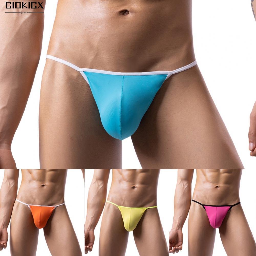 Đồ lót nam thấp eo quần lót liền mạch sexy thongs quần lót bikini