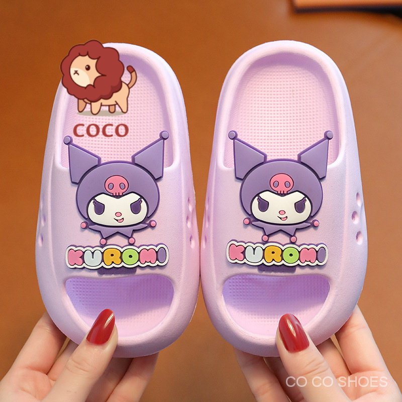 Dép Đi Trong Nhà Tắm Bằng EVA Chống Trượt Phong Cách Mùa Hè Dễ Thương Dành Cho Trẻ Em