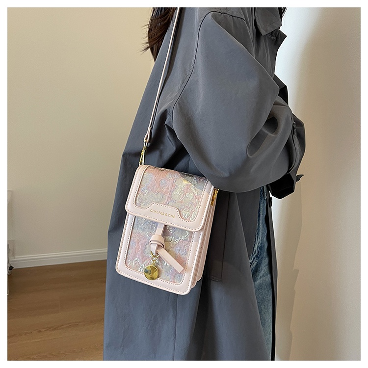 Túi Vải Jacquard Nhỏ Xinh Đựng Điện Thoại / Chìa Khóa Thời Trang Mùa Hè Cho Nữ