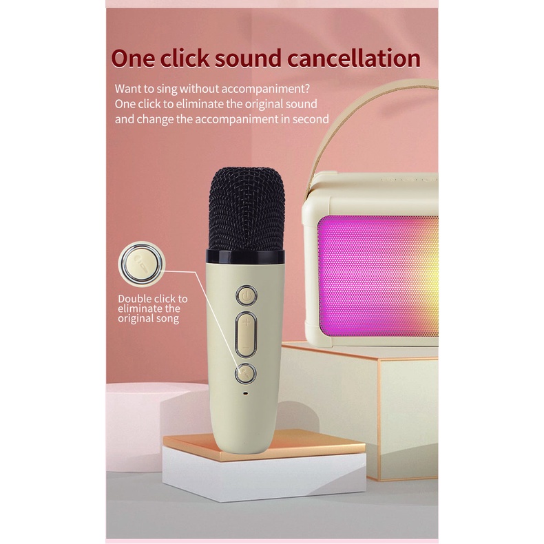 Loa ngoài trời Mic Karaoke Bluetooth SPRISE H2 Micro di động