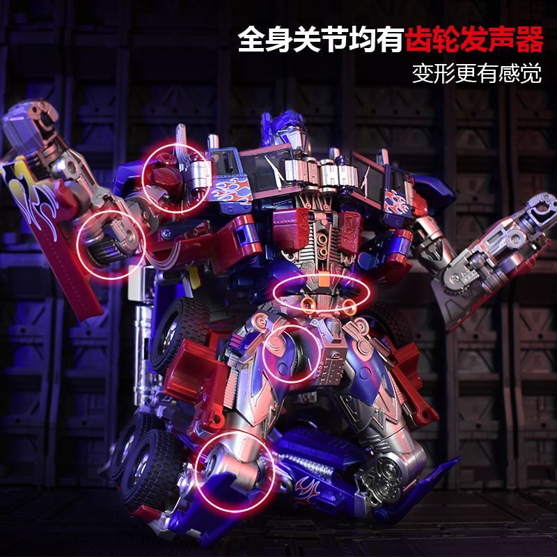 Mô Hình Đồ Chơi Robot Biến Hình Optimus Prime Bằng Hợp Kim Cỡ Lớn