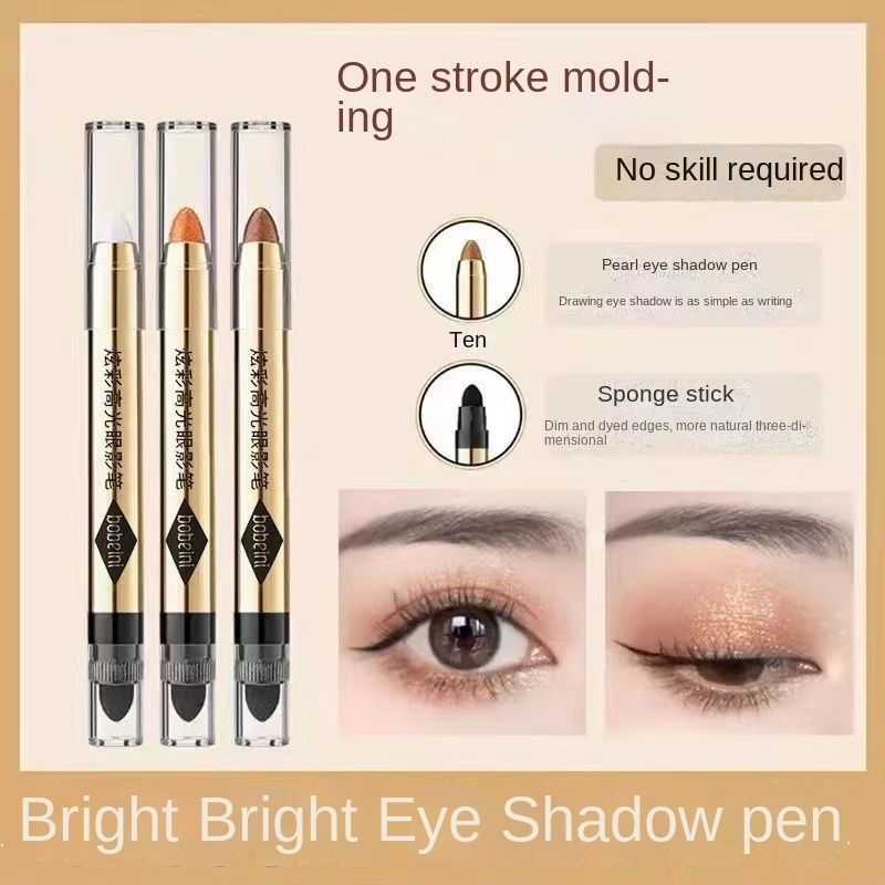 Phấn Mắt Dạng Thỏi Thiết Kế Hai Đầu Chống Thấm Nước Trang Điểm Tự Nhiên Lâu Trôi