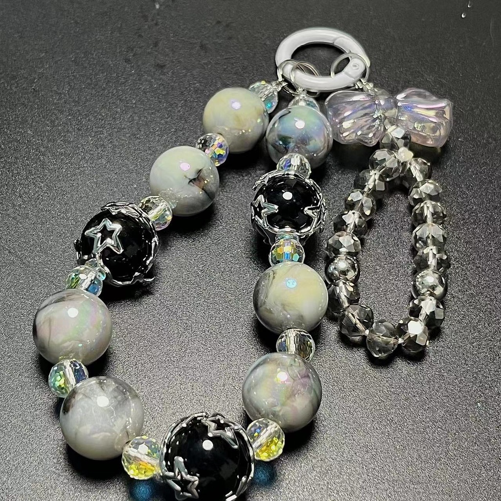 Chuỗi Hạt Hình Ngôi Sao Dạ Quang Treo Trang Trí Điện Thoại