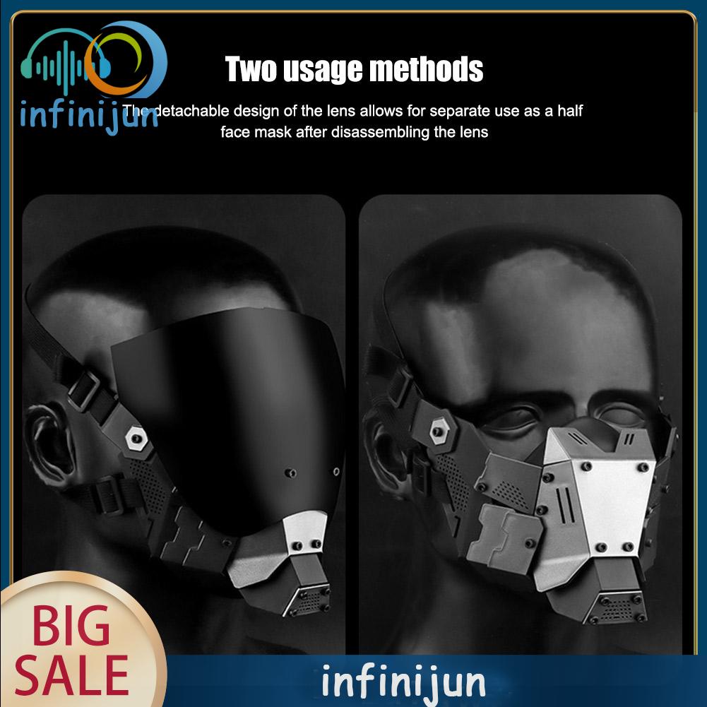 Khẩu Trang Cyberpunk Thoáng Khí Có Thể Tháo Rời Bảo Vệ