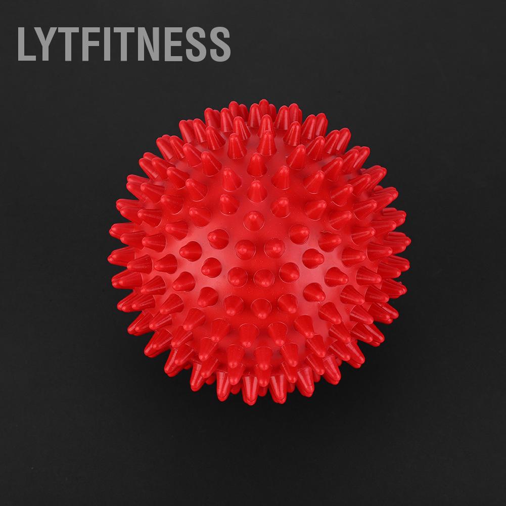LYTFitness Con lăn massage bằng nhựa bền Cơ thể bóng có gai Tập dục Dụng cụ thư giãn ngón tay 7 5cm/9cm
