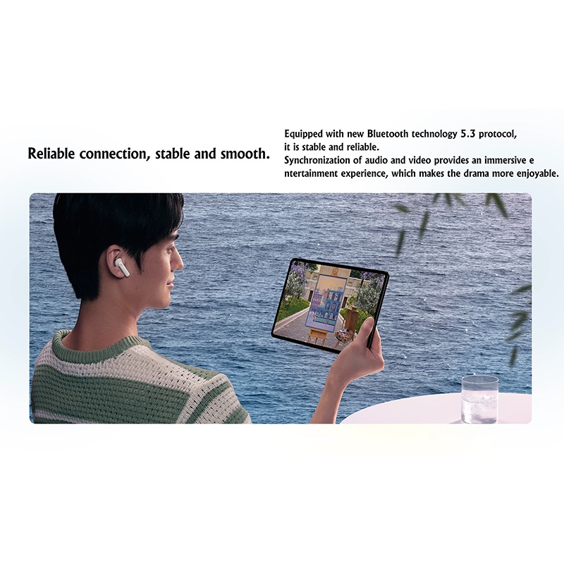 Tai Nghe Nhét Tai Không Dây Bluetooth 5.3 Chống Ồn Chất Lượng Cao Cho Huawei FreeBuds SE 2