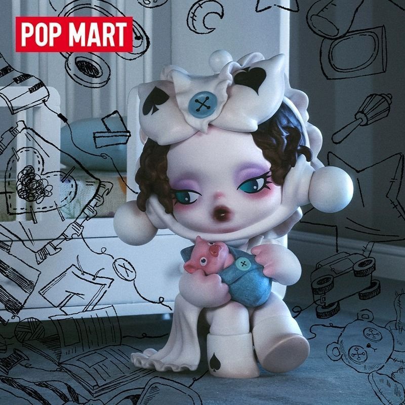 Nhân Vật POPMART POPMART SKULLPANDA Weekday Wonderland Series Mystery Box sp10 Phiên Bản Mẹ